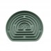 Custom Design Spiral Pattern Silicone Dog Bowl With Suction Base – Durable & Safe by Kinshing