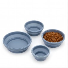 Custom Personalized BPA Free Collapsible Silicone Travel Pet Bowl