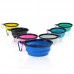 Customized Collapsible Silicone Pet Travel Bowl With Carabiner Clip – Durable & Safe by Kinshing