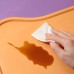 Factory Make Heat Resistant Solid Pattern Silicone Pet Feeding Mat – Durable & Safe by Kinshing