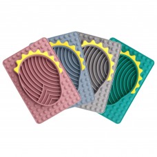 Factory Make Non Slip Anti Choke Silicone Dog Slow Eating Bowl