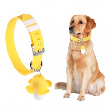 Factory Production Adjustable Silicone Dog Collar With Metal Buckle