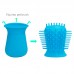 Factory Production Dog Cat Paw Cleaning Soft Silicone Pet Brush – Durable & Safe by Kinshing