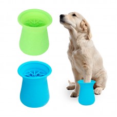 Factory Production Dog Cat Paw Cleaning Soft Silicone Pet Brush