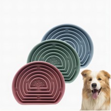 Factory Production Puzzle Design Silicone Dog Bowl With Suction