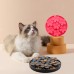 Factory Production Round Silicone Pet Licking Mat With Suction – Durable & Safe by Kinshing