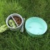 Manufacturer Offer 3 In 1 Collapsible Silicone Travel Dog Pet Bowl – Durable & Safe by Kinshing