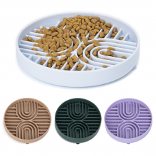 Manufacturer Offer Non Slip Silicone Pet Licking Bowl With Suction