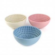 OEM ODM Healthy Eating Design Silicone Pet Bowl With Anti Choke