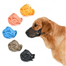OEM ODM Reflective Large Breed Dogs Silicone Breathable Muzzle