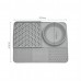 OEM Production Non Slip Square Silicone Dog Lick Mat With Suction – Durable & Safe by Kinshing
