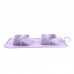 OEM Supply BPA Free Foldable Silicone Pet Dog Cat Food Bowl – Durable & Safe by Kinshing