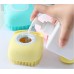 Create Dog Cat Bathing Soft Silicone Grooming Brush With Shampoo Dispenser – Durable & Hygienic Design