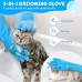 Create Unique Durable Dog Pet Cleaning Silicone Brush with Heat Resistant Gloves – Durable & Hygienic Design