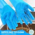 Create Unique Durable Dog Pet Cleaning Silicone Brush with Heat Resistant Gloves – Durable & Hygienic Design