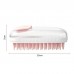 Custom Dogs Cats Pet Grooming Bath Silicone Brush with Shampoo Container – Durable & Hygienic Design