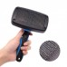 Custom Dogs Cats Self Cleaning Slicker Massage Pet Grooming Silicone Brush – Durable & Hygienic Design