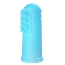 Customized BPA Free Dog Teeth Cleaning Finger Brush for  Pet Care