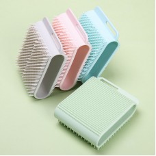 Customized Body Shower Spa  Head Massager Silicone Shampoo Brush