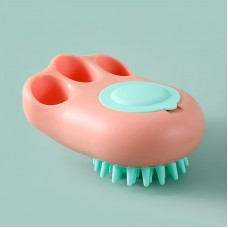 Customized Personalized Dog Cat Pet Grooming Silicone Shampoo Brush