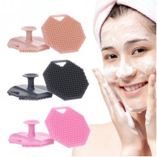 Customized Skin Care Facial Cleansing Silicone Exfoliator Scrubber Pad