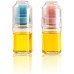 Factory Supply Cooking Grilling Silicone Basting Brush with Glass Oil Bottle – Durable & Hygienic Design