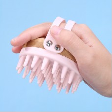 Factory Supply Dog Massage Shower Bathing Silicone Pet Grooming Brush