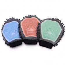Factory Supply Small Animals Pet Bath Drying Massage Comb Silicone Brush