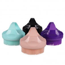 Factory Supply Soft Loofah Bathing Silicone Body Scrubber Brush