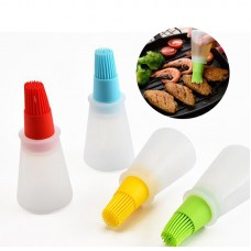 OEM High Temperature Resistant Barbecue and Baking Silicone Oil Bottle Brush