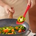 Custom Heat Resistant Eco-Friendly Stirring Scooping Silicone Handle Spatula - Non-Stick,flexible & Durable