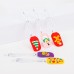 Customized Christmas Pattern Large Silicone Spatula with Transparent ABS Handle - Non-Stick,flexible & Durable