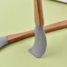 Factory Supply Heat Resistant Baking Cooking Silicone Spatula With Wooden Handle - Non-Stick,flexible & Durable