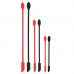 OEM Production Heat Resistant 3 Pcs Multi-Function Long Handle Silicone Cosmetic Spatula - Non-Stick,flexible & Durable