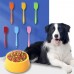 OEM Services Multi-Purpose Pet Canning Wet Food Mixing Silicone Food Spatula - Non-Stick,flexible & Durable
