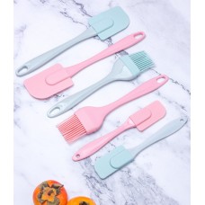 OEM Supply Heat Resistant Non-Stick 3 Piece Cooking Baking Silicone Spatula Set